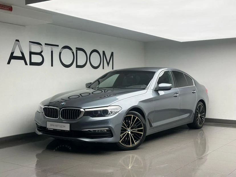 BMW 5 серии VII поколение (G30/G31) 520 2.0 AT (184 л.с.) Business Серый 2018 с пробегом 93 550 км