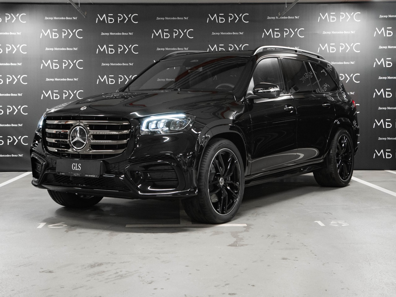 Mercedes-Benz GLS II (X167) [рестайлинг] 450 3.0 AT 4Matic (381 л.с.) Base Чёрный 2026 