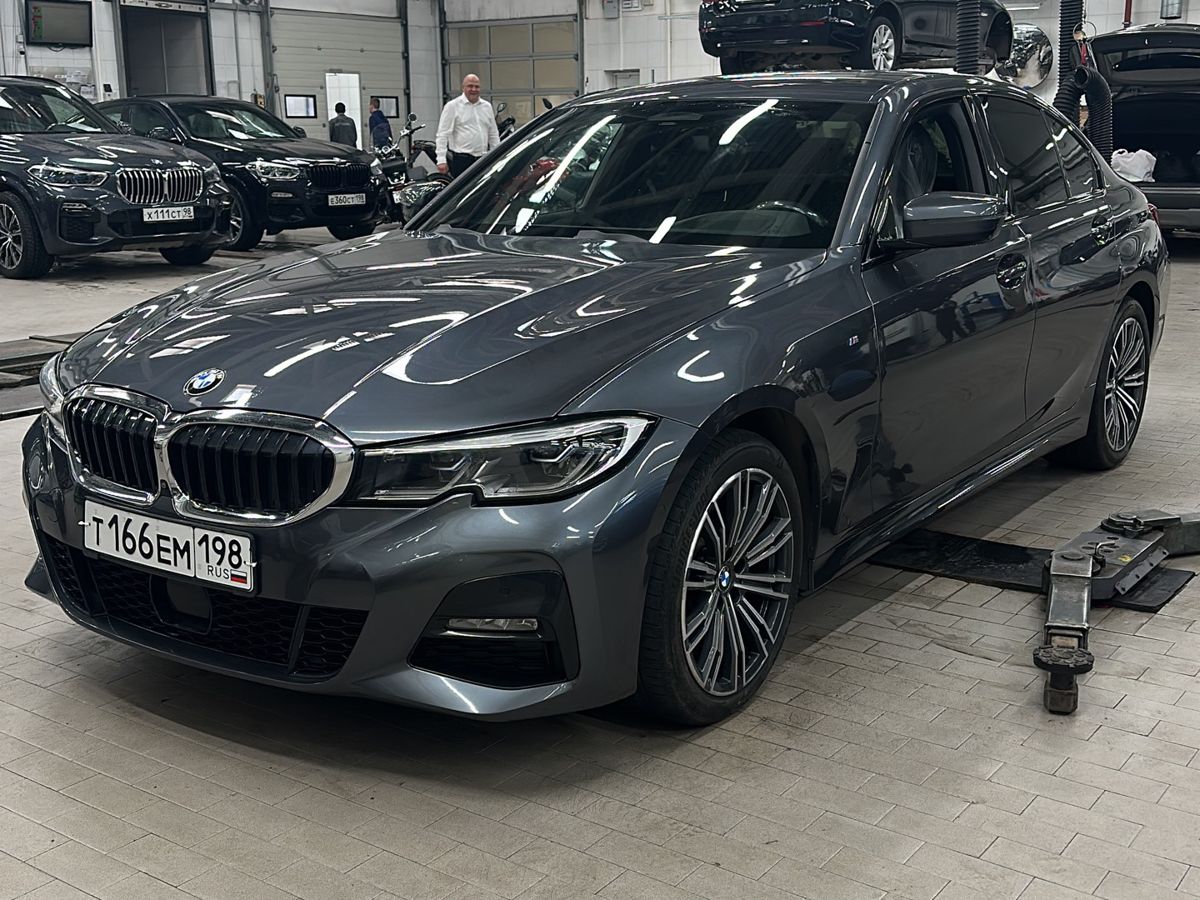 BMW 3 серии VII поколение (G20/G21/G28) 320 2.0d AT (190 л.с.) M Sport Серый 2020 с пробегом 71 833 км