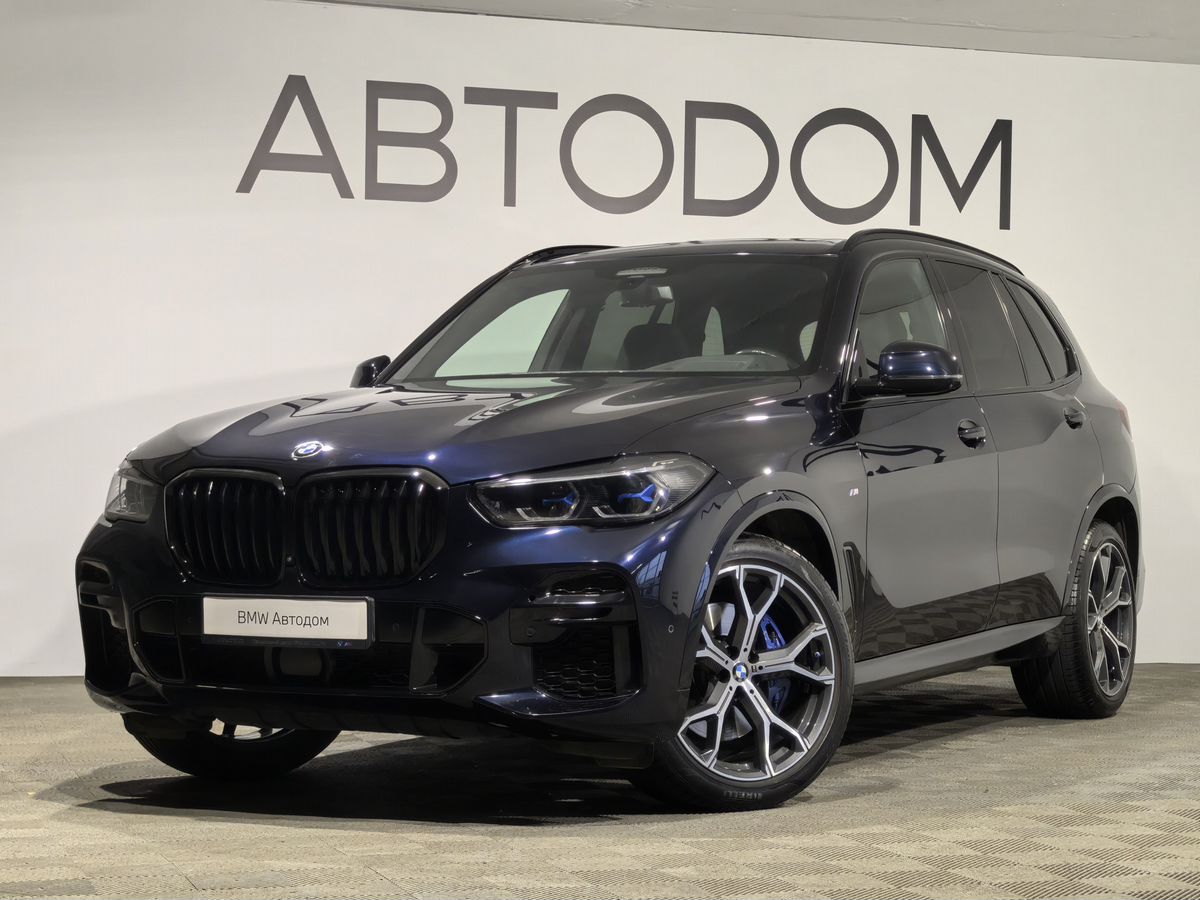 BMW X5 IV поколение (G05) 3.0d AT 4WD (286 л.с.) M Sport Pro Чёрный 2023 с пробегом 52 604 км