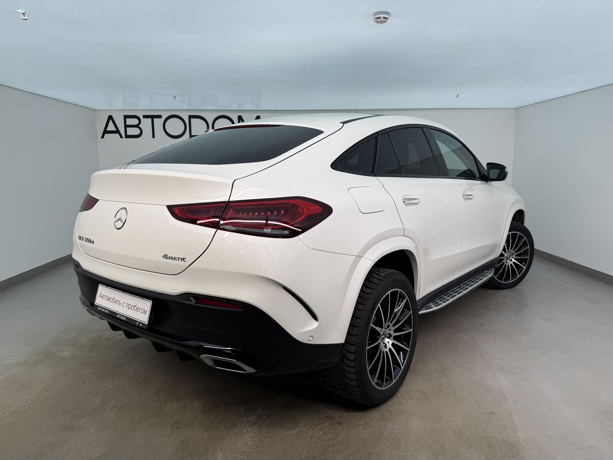 Автомобиль Mercedes-Benz GLE coupe II поколение (C167) 350 2.9d AT 4Matic (249 л.с.) Base Белый 2021 с пробегом 55 904 км
