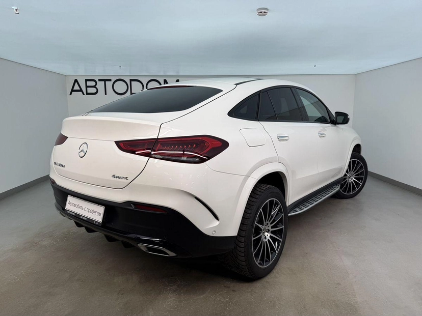 Автомобиль Mercedes-Benz GLE coupe II поколение (C167) 350 2.9d AT 4Matic (249 л.с.) Base Белый 2021 с пробегом 55 904 км