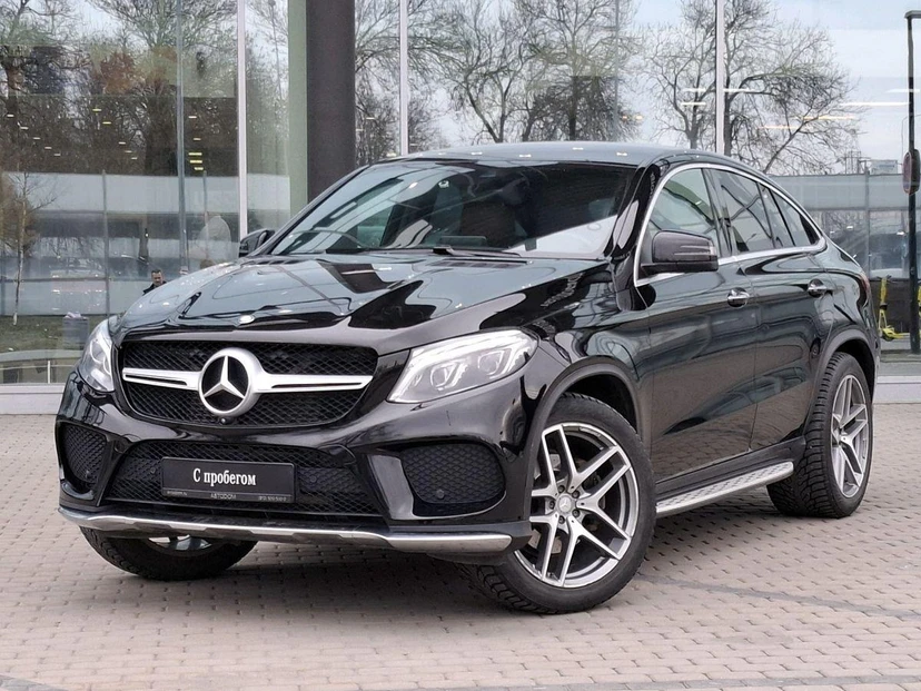 Автомобиль Mercedes-Benz GLE coupe I поколение (C292) 350 3.0d AT 4Matic (249 л.с.) Base Чёрный 2016 с пробегом 121 350 км
