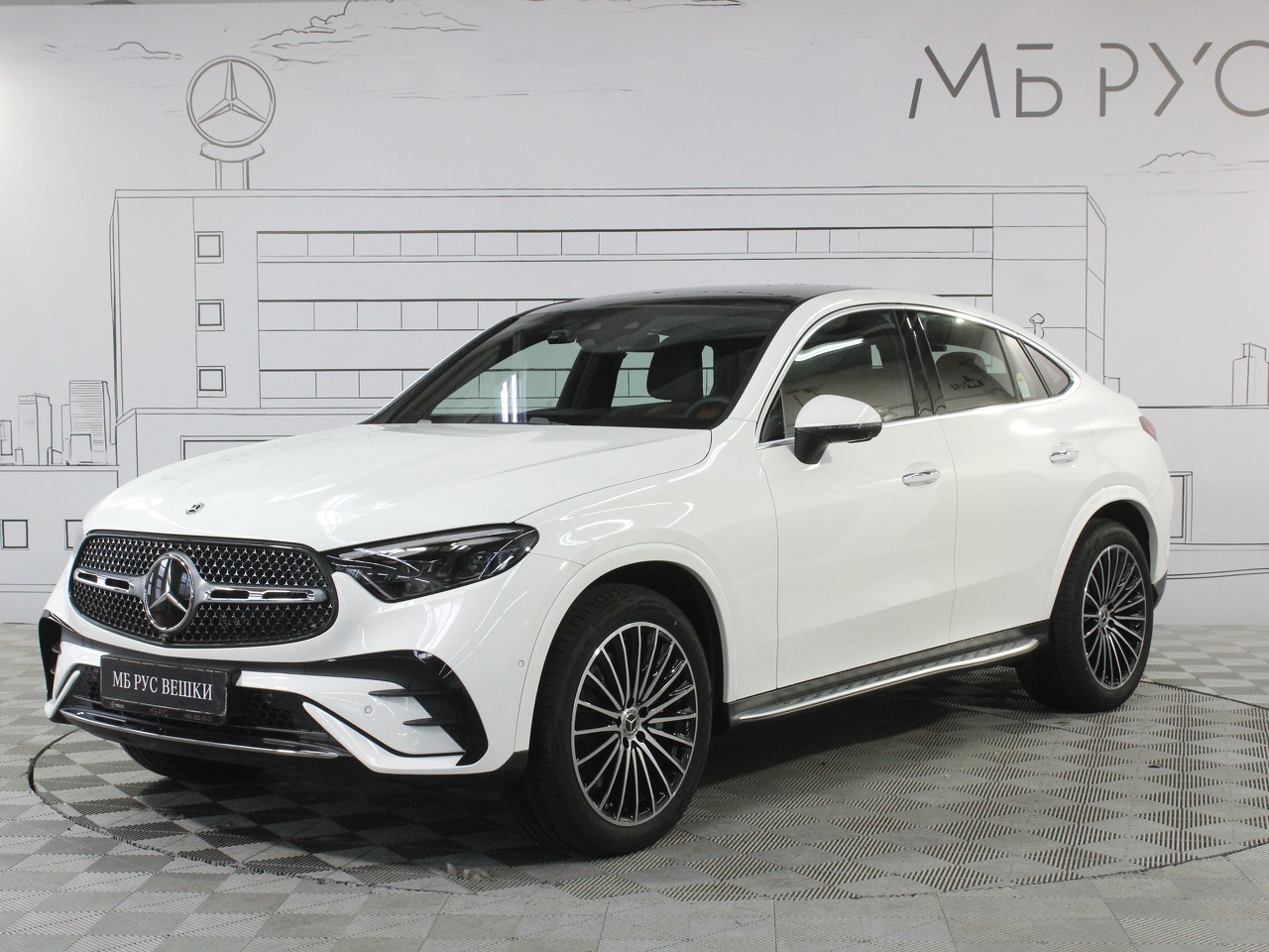 Mercedes-Benz GLC coupe II поколение (C254) 2.0 AT 4Matic (258 л.с.) Base Белый 2025 
