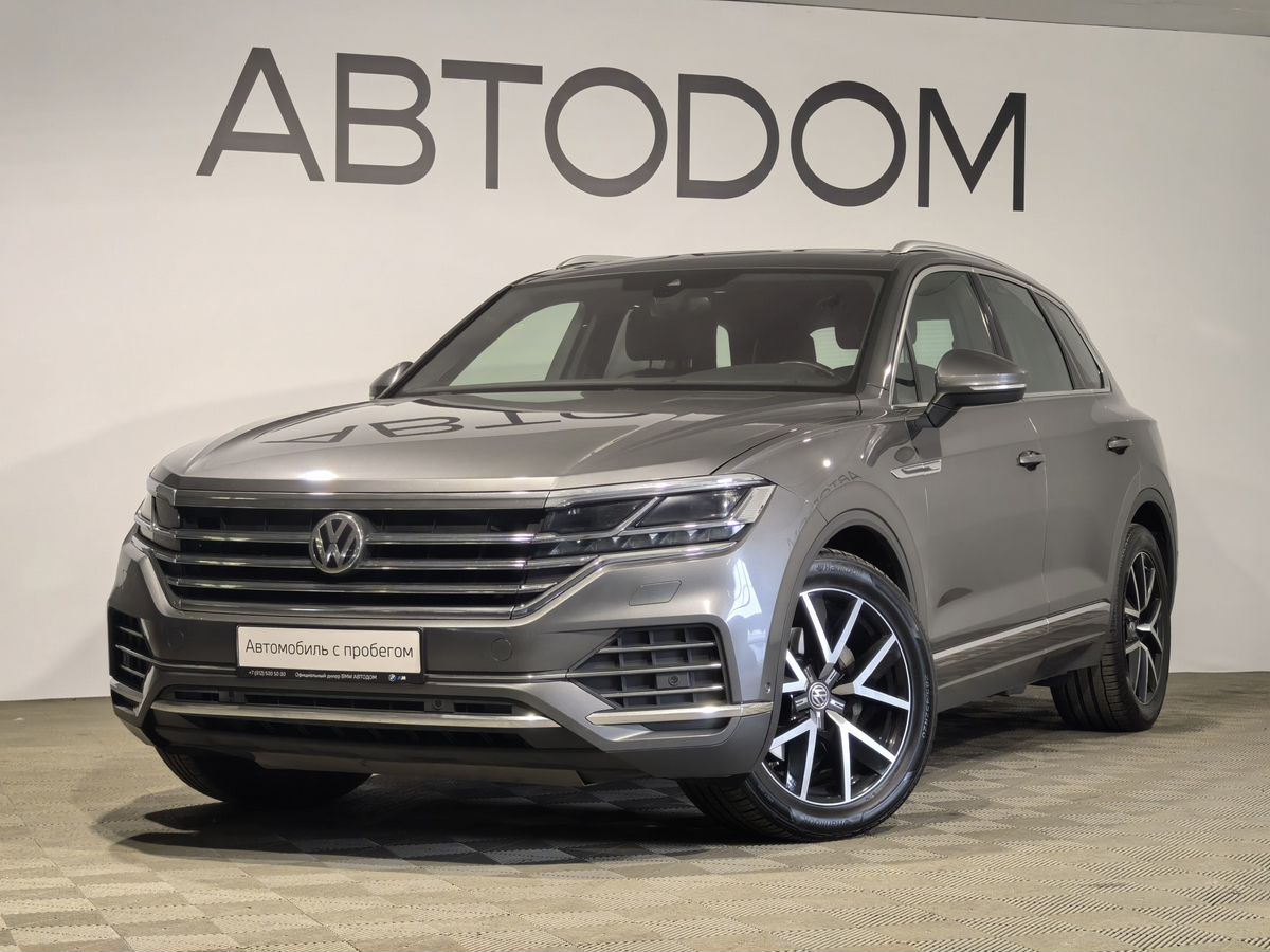 Volkswagen Touareg III поколение 3.0d AT 4WD (249 л.с.) Business Серый 2019 с пробегом 120 673 км