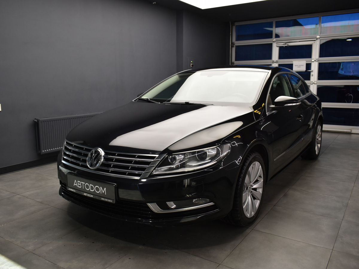Volkswagen Passat CC I [рестайлинг] 1.8 MT (152 л.с.) Sport Чёрный 2012 с пробегом 97 985 км