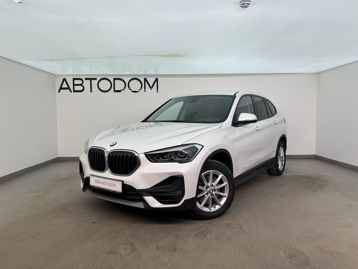 BMW X1 II (F48) [рестайлинг] 2.0 AT 4WD (192 л.с.) Advantage Белый 2021 с пробегом 66 209 км