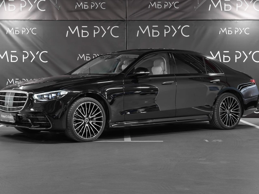 Автомобиль Mercedes-Benz S-Класс VII поколение (W223) 3.0d AT 4Matic (367 л.с.) Base Чёрный 2024