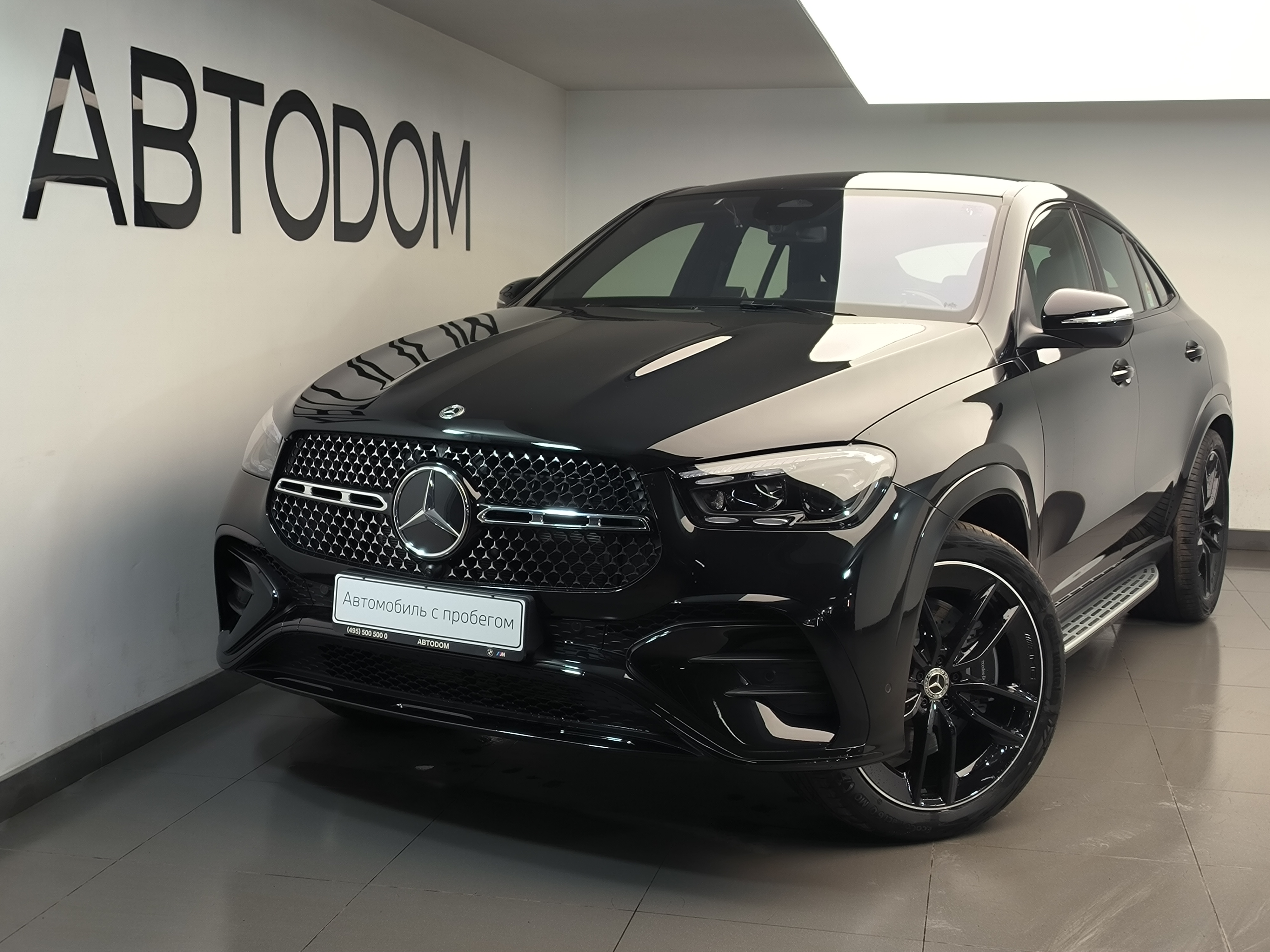 Автомобиль Mercedes-Benz GLE coupe II (C167) [рестайлинг] 3.0 AT 4Matic (380 л.с.) Base Чёрный 2025 