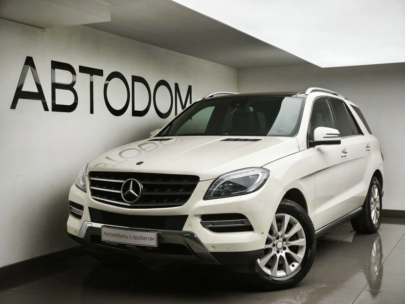 Автомобиль Mercedes-Benz M-Класс III поколение (W166) 350 3.5 AT 4Matic (306 л.с.) Base Белый 2012 с пробегом 363 304 км