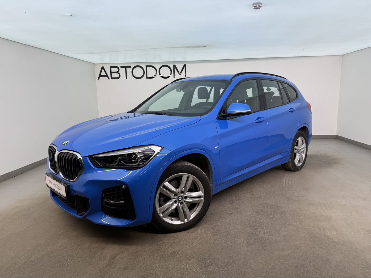 BMW X1 II (F48) [рестайлинг] 2.0 AT 4WD (192 л.с.) M Sport Синий 2020 с пробегом 40 278 км