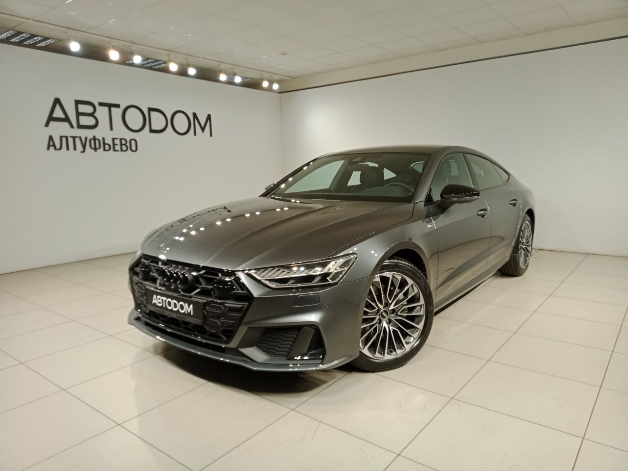 Автомобиль Audi A7 II поколение (4K) 2.0 AMT 4WD (245 л.с.) 45 TFSI quattro S tronic Серый 2025 