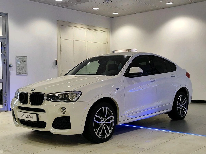 Автомобиль BMW X4 I поколение (F26) 2.0d AT 4WD (190 л.с.) M Sport Локальная сборка Белый 2018 с пробегом 124 917 км