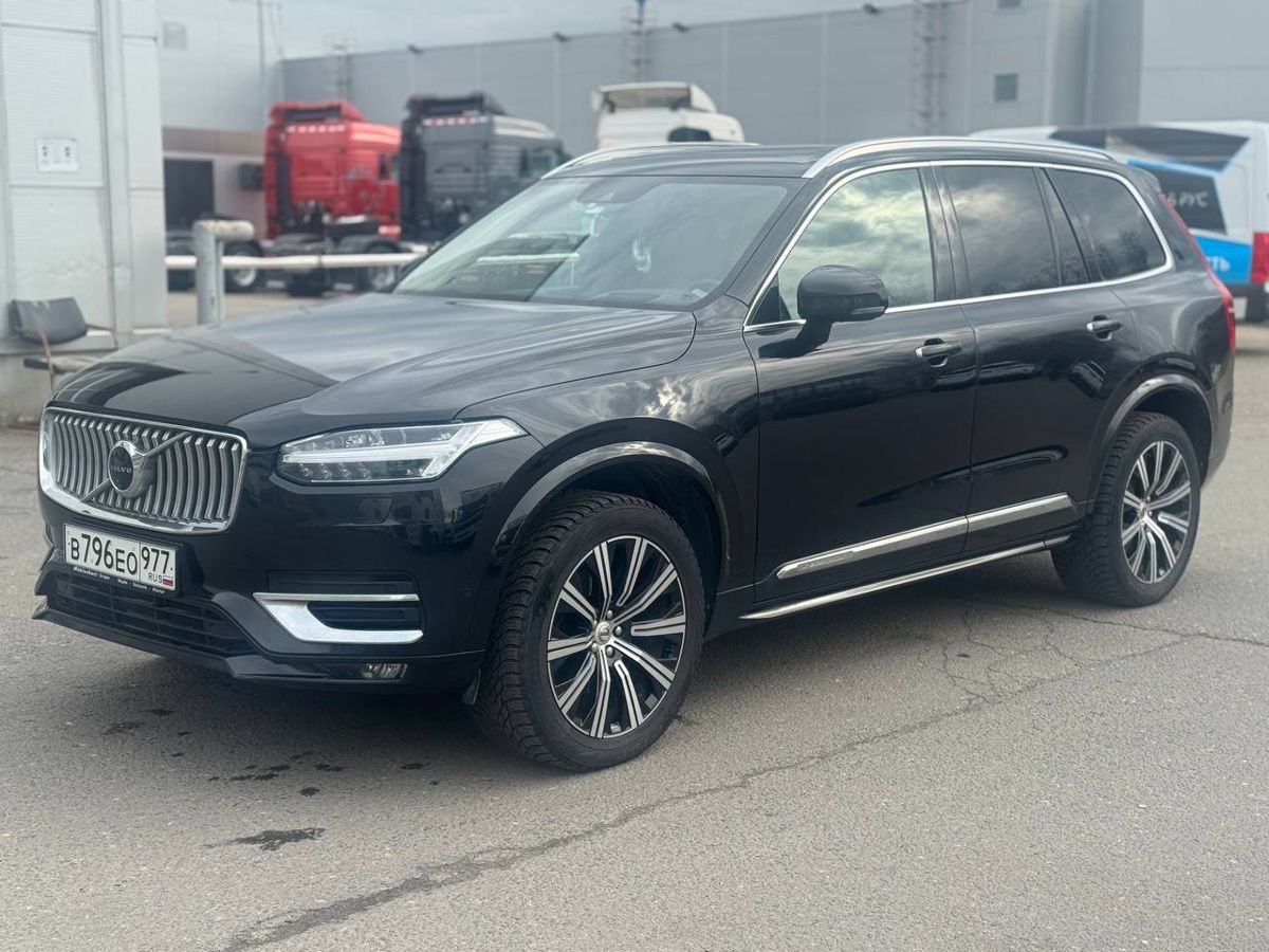 Автомобиль Volvo XC90 II [рестайлинг] 2.0d AT 4WD (5 мест) (235 л.с.) Inscription (MY20) Чёрный 2019 с пробегом 138 000 км