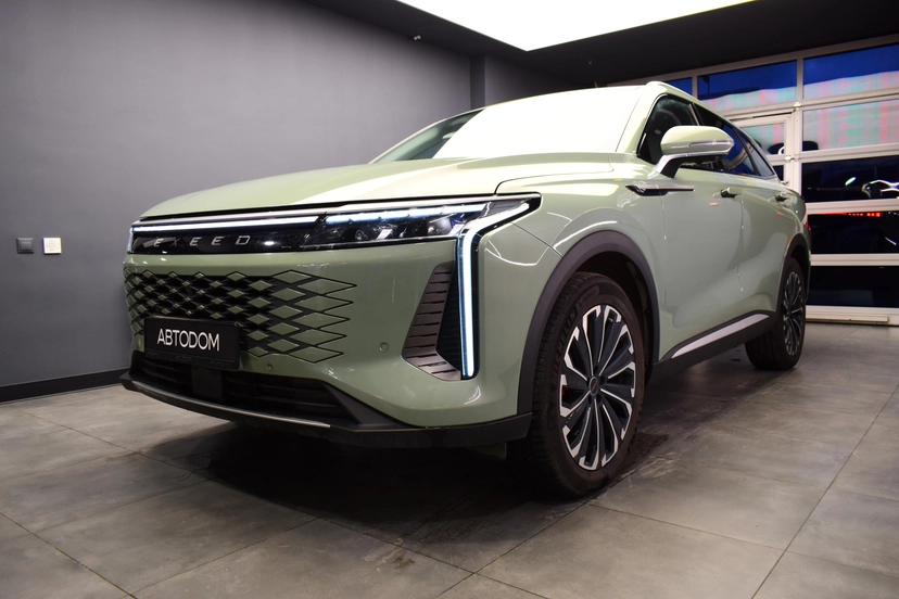 Автомобиль EXEED RX I поколение 2.0 AMT 4WD (249 л.с.) Platinum Зелёный 2023 с пробегом 32 500 км