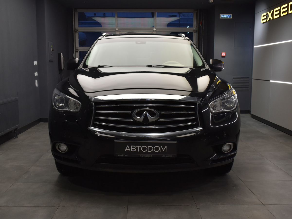 Автомобиль Infiniti QX60 I поколение (L50) 3.5 CVT 4WD (262 л.с.) Premium Чёрный 2014 с пробегом 157 000 км