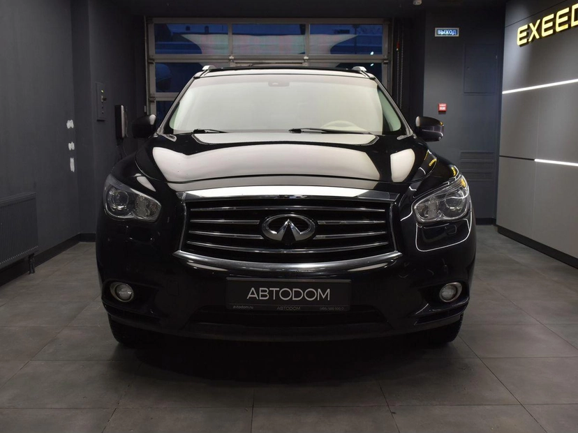 Автомобиль Infiniti QX60 I поколение (L50) 3.5 CVT 4WD (262 л.с.) Premium Чёрный 2014 с пробегом 157 000 км