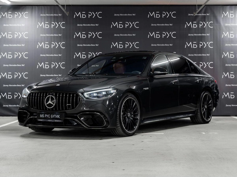 Автомобиль Mercedes-Benz S-Класс AMG IV поколение (W223) 4.0hyb AT 4Matic (802 л.с.) AMG Серый 2024 с пробегом 9 145 км