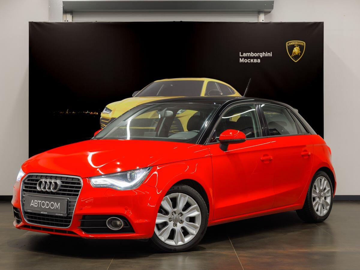 Audi A1 I поколение (8X) 1.4 AMT (122 л.с.) Ambition Красный 2012 с пробегом 80 816 км