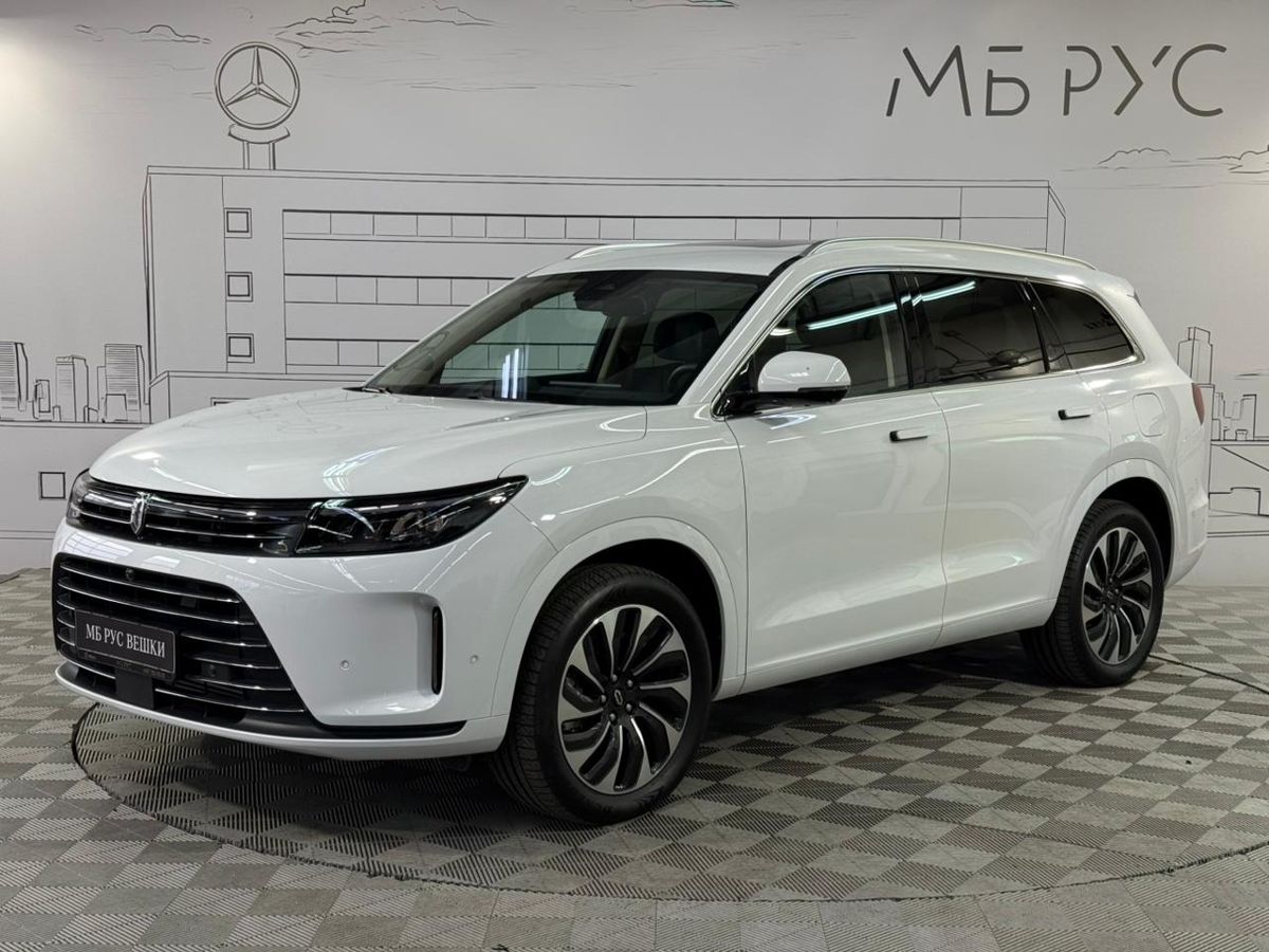 Автомобиль AITO M7 I поколение 1.5hyb AT 4WD (449 л.с.) Luxury Белый 2023 с пробегом 5 112 км