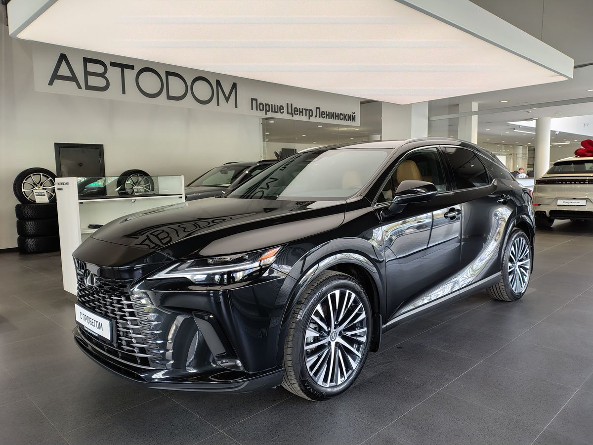Lexus RX V поколение 2.4 AT 4WD (249 л.с.) Executive Чёрный 2023 с пробегом 26 390 км