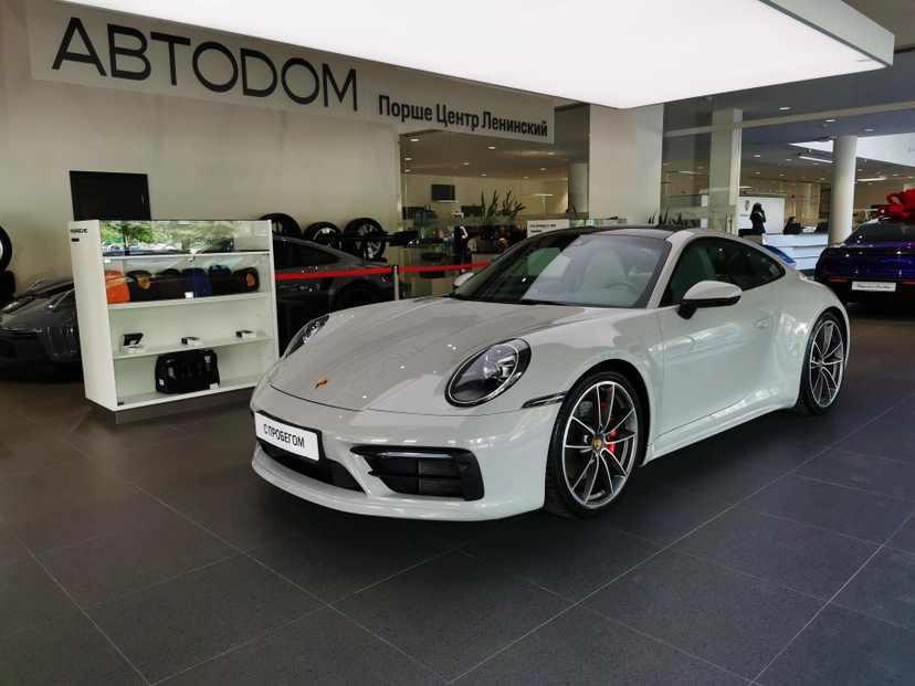 Автомобиль Porsche 911 VIII поколение (992) Carrera 4S 3.0 AMT 4WD (450 л.с.) Carrera 4S Серый 2019 с пробегом 58 002 км