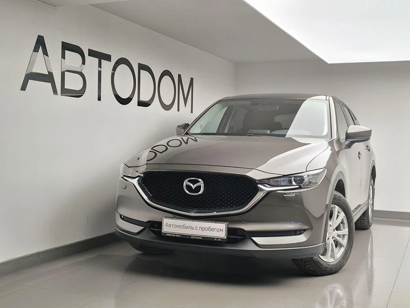 Автомобиль Mazda CX-5 II поколение 2.0 AT (150 л.с.) Active Коричневый 2018 с пробегом 97 952 км