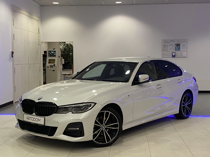Автомобиль BMW 3 серии VII поколение (G20/G21/G28) 320 2.0d AT 4WD (190 л.с.) M Sport Pure Белый 2020 с пробегом 91 404 км