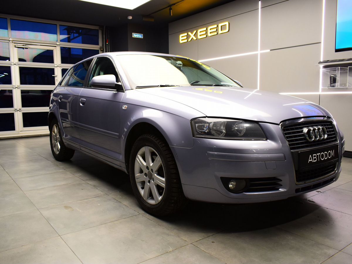 Автомобиль Audi A3 II (8P) [1-й рестайлинг] 1.8 AMT (160 л.с.) Base Серый 2007 с пробегом 100 380 км
