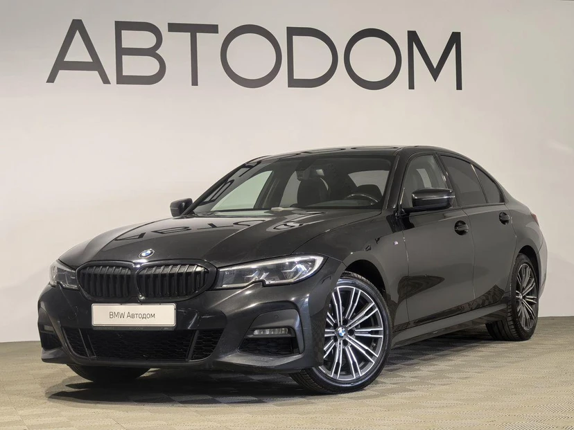 Автомобиль BMW 3 серии VII поколение (G20/G21/G28) 320 2.0 AT 4WD (184 л.с.) M Sport Чёрный 2021 с пробегом 101 606 км