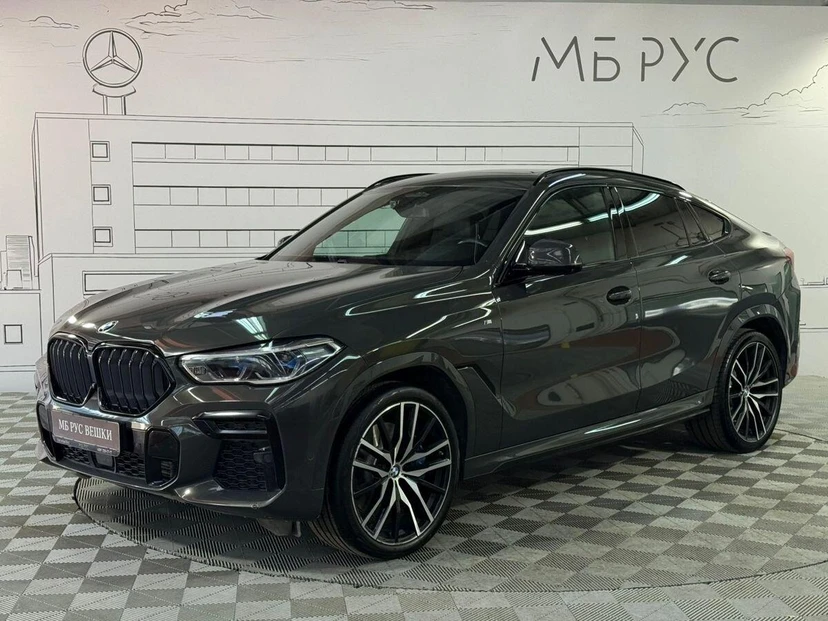 BMW X6 III поколение (G06) 3.0d AT 4WD (340 л.с.) M Sport Pro Серый 2022 с пробегом 98 692 км