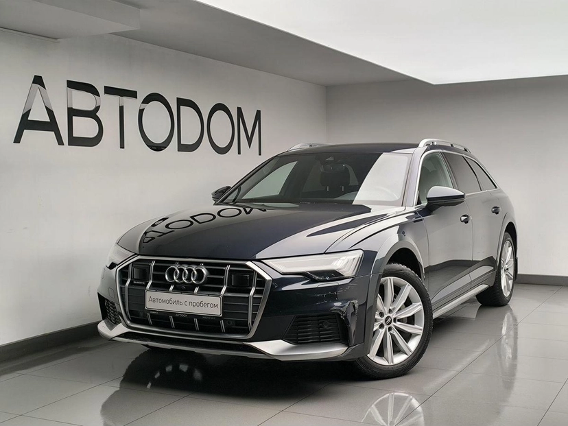 Автомобиль Audi A6 allroad IV поколение (C8) 3.0d AT 4WD (249 л.с.) Advance Синий 2020 с пробегом 105 740 км