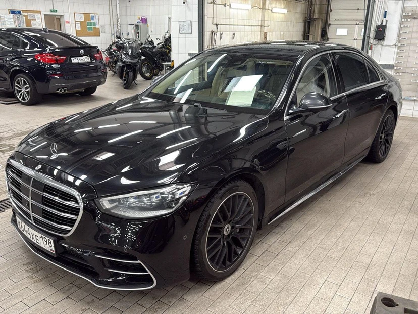 Mercedes-Benz S-Класс VII поколение (W223) 350 2.9d AT 4Matic (249 л.с.) Premium Чёрный 2020 с пробегом 229 189 км