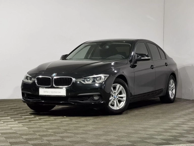 Автомобиль BMW 3 серии VI (F30/F31/F34) [рестайлинг] 318 1.5 AT (136 л.с.) Base Черный 2018 с пробегом 78224 км