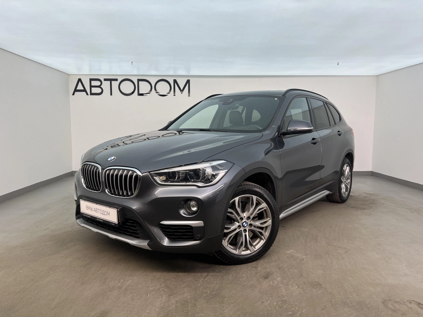 Автомобиль BMW X1 II поколение (F48) 2.0d AT 4WD (190 л.с.) xLine Серый 2019 с пробегом 120 684 км