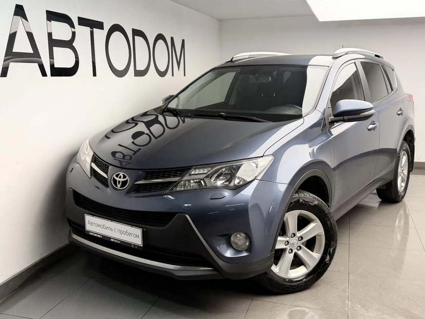 Toyota RAV4 IV поколение (XA40) 2.0 CVT 4WD (146 л.с.) Комфорт Плюс Голубой 2014 с пробегом 229 483 км