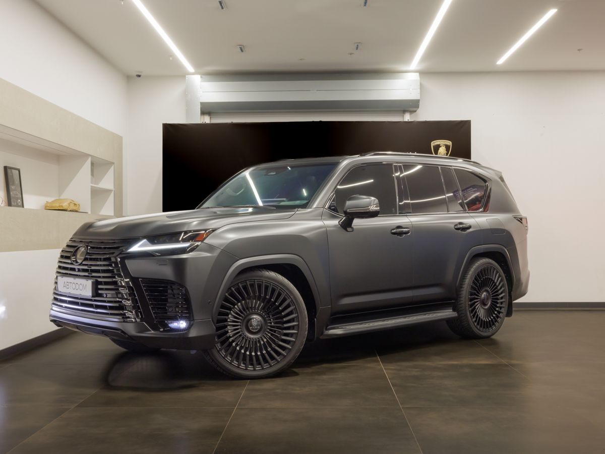 Lexus LX IV поколение 3.4hyb AT 4WD (457 л.с.) Boundary Чёрный 2026 с пробегом 10 616 км