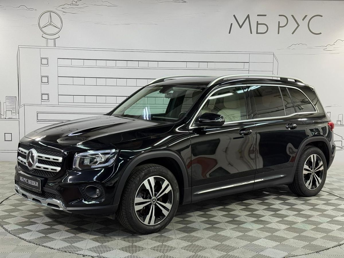 Автомобиль Mercedes-Benz GLB I поколение (X247) 200 2.0d AMT 4Matic (150 л.с.) Progressive Чёрный 2021 с пробегом 29 887 км