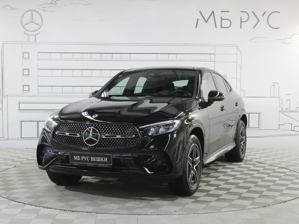 Автомобиль Mercedes-Benz GLC coupe II поколение (C254) 2.0 AT 4Matic (204 л.с.) Base Чёрный 2025 с пробегом 50 км