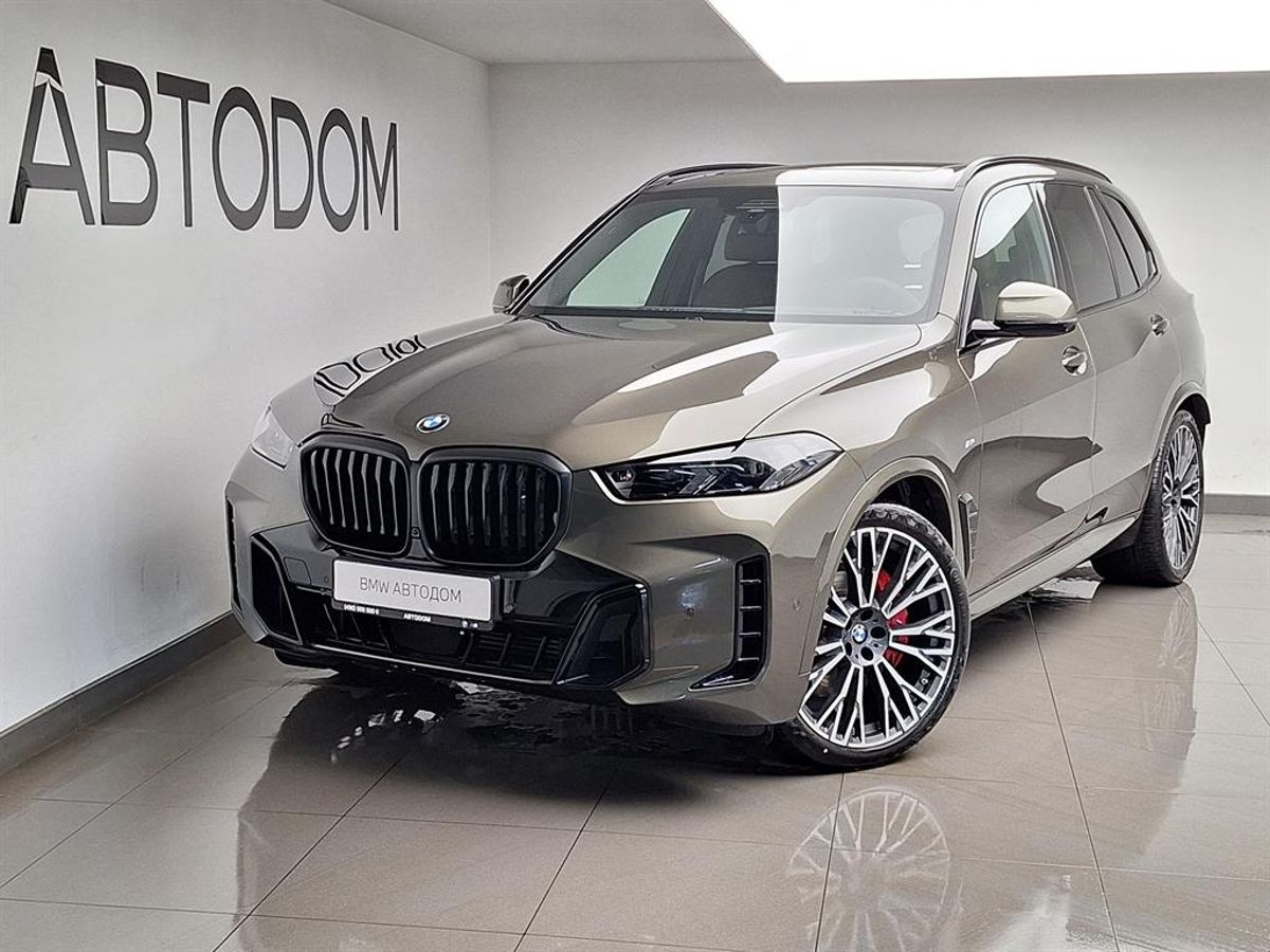 BMW X5 IV (G05) [рестайлинг] 3.0d AT 4WD (286 л.с.) M Sport Pro Зелёный 2025 