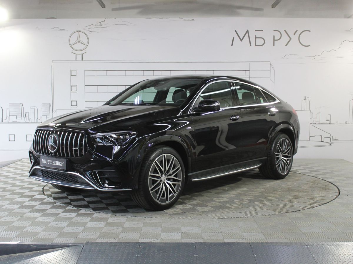 Mercedes-Benz GLE coupe AMG II (C167) [рестайлинг] 53 AMG 3.0 AT 4Matic (435 л.с.) Base Чёрный 2025 с пробегом 700 км