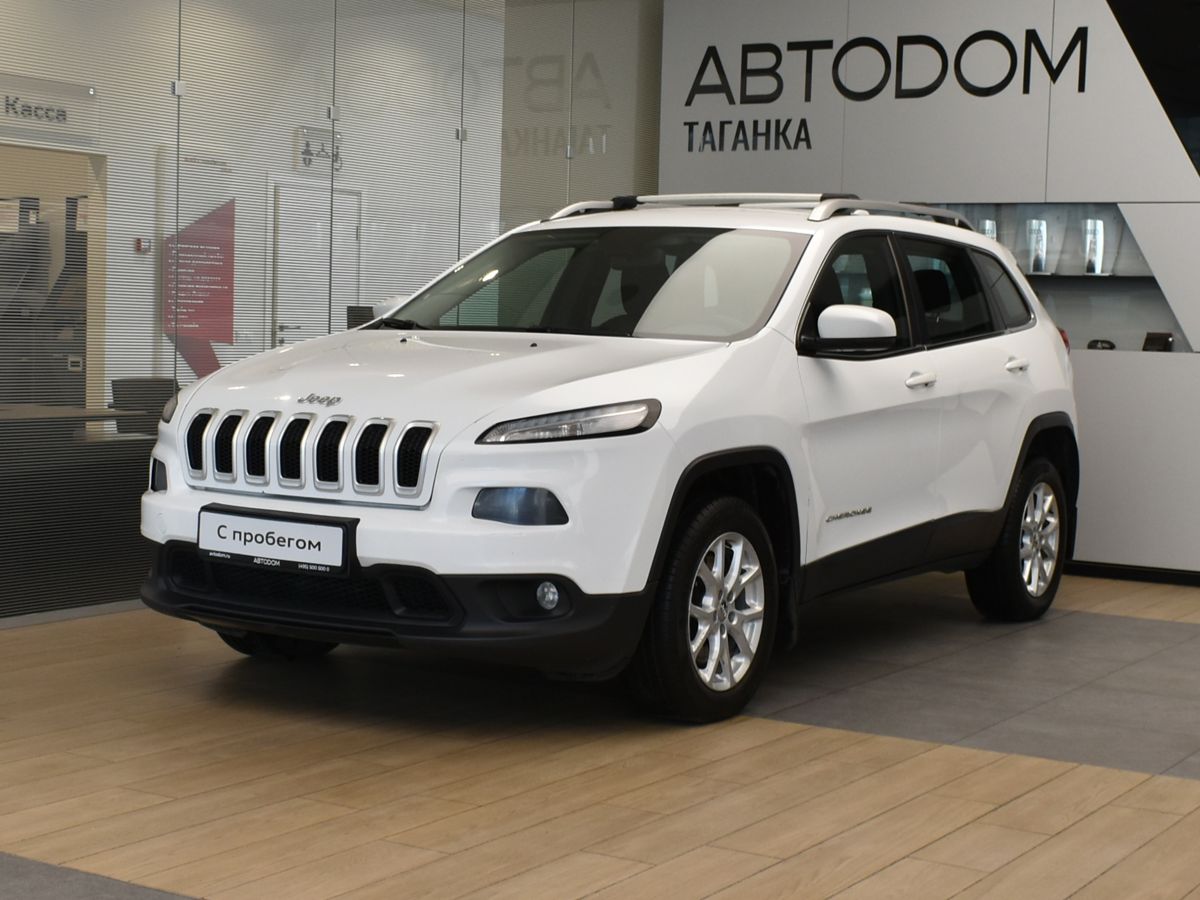 Jeep Cherokee V поколение (KL) 2.4 AT 4WD (177 л.с.) Longitude Белый 2014 с пробегом 155 669 км