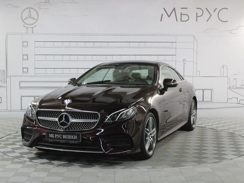 Автомобиль Mercedes-Benz E-Класс V поколение (W213/S213/C238) 200 2.0 AT 4Matic (184 л.с.) Sport Красный 2018 с пробегом 18 418 км