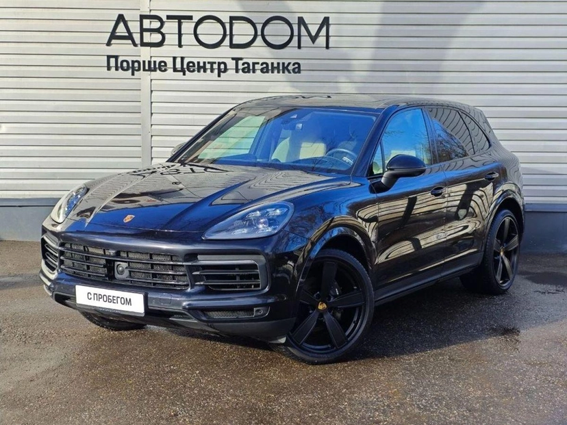 Автомобиль Porsche Cayenne III поколение 3.0 AT 4WD (340 л.с.) Base Чёрный 2020 с пробегом 87 989 км