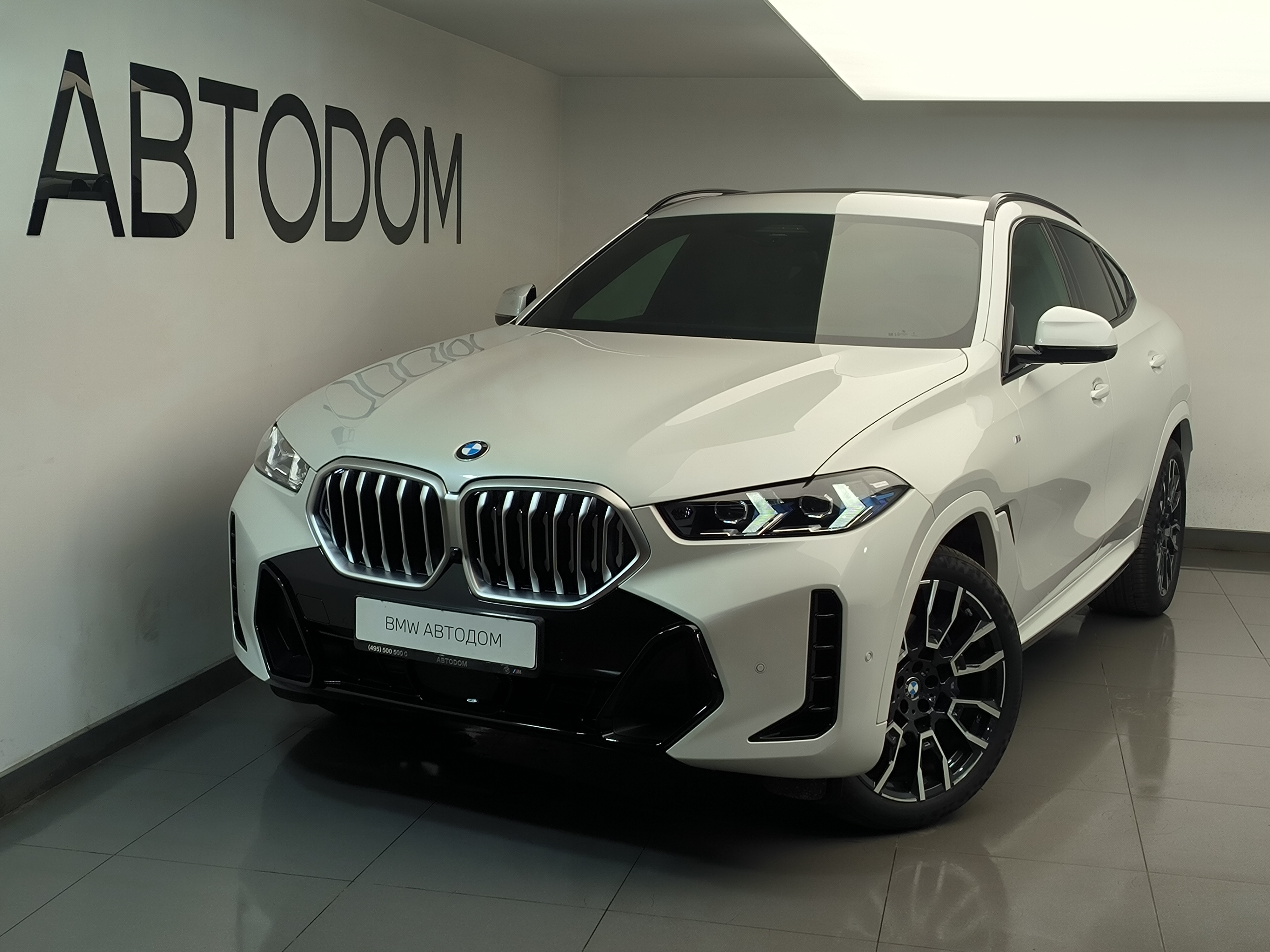 Автомобиль BMW X6 III (G06) [рестайлинг] 3.0 AT 4WD (381 л.с.) xDrive40i Белый 2025 
