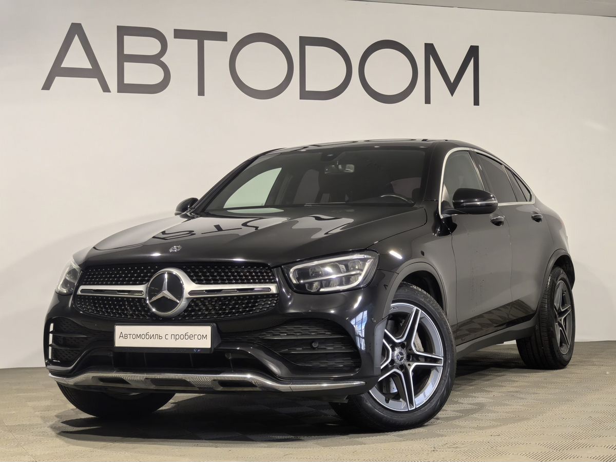 Mercedes-Benz GLC coupe I (C253) [рестайлинг] 300 2.0 AT 4Matic (249 л.с.) Sport Чёрный 2019 с пробегом 54 678 км