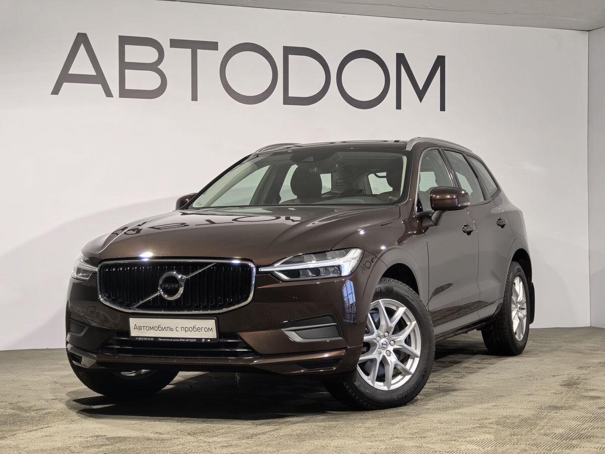 Автомобиль Volvo XC60 II поколение 2.0 AT 4WD (249 л.с.) Inscription (MY17-20) Чёрный 2018 с пробегом 57 000 км
