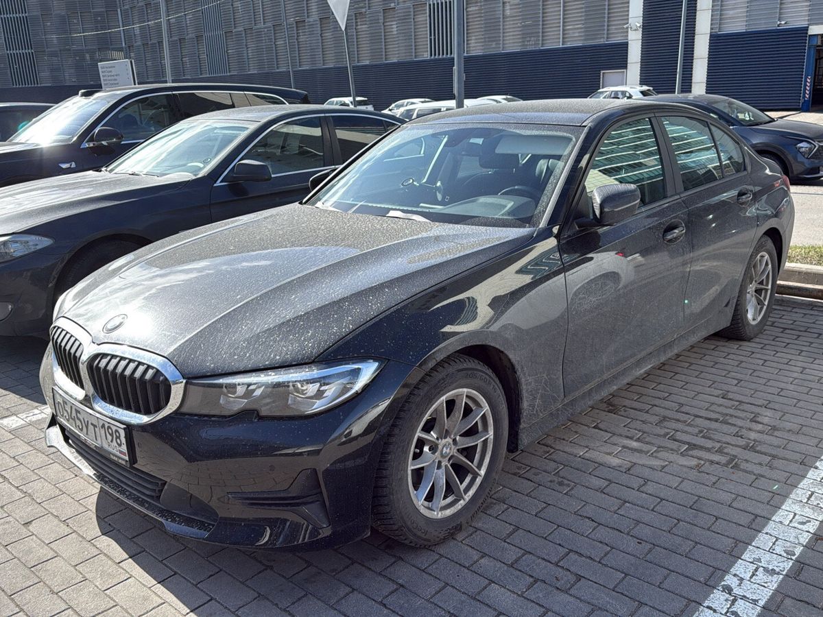 Автомобиль BMW 3 серии VII поколение (G20/G21/G28) 318 2.0d AT (150 л.с.) Base Чёрный 2021 с пробегом 117 580 км