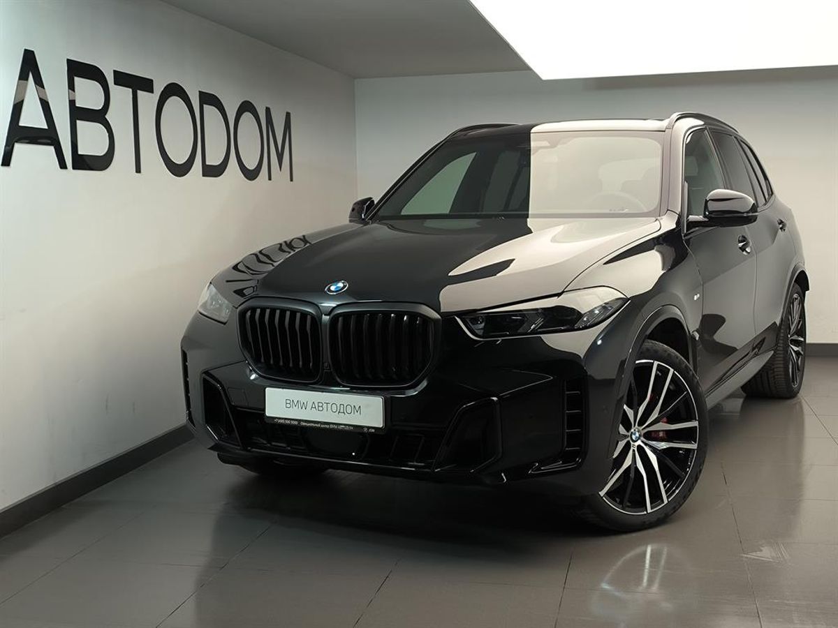 BMW X5 IV (G05) [рестайлинг] 3.0d AT 4WD (286 л.с.) M Sport Pro Чёрный 2025 