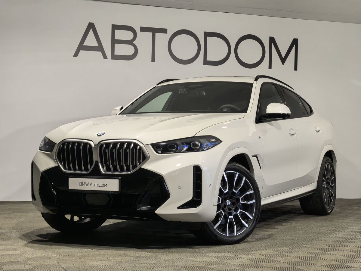 BMW X6 III (G06) [рестайлинг] 3.0 AT 4WD (381 л.с.) xDrive40i Белый 2025 